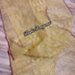 Elegant Dhakai Jamdani Saree - Royal Golden