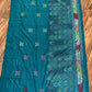Silk Kantha Saree- Sea green