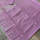 Original Dhakai Jamdani Saree - Opera Mauve