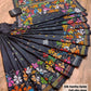 Bangalore Silk Kantha Saree - Joba Theme