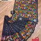 Bangalore Silk Kantha Saree - Joba Theme