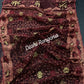 Elegant Deep Maroon Dhakai Jamdani Saree - Handloom Classic