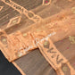 Handwoven Dhakai Jamdani Saree – Peach Halfsilk
