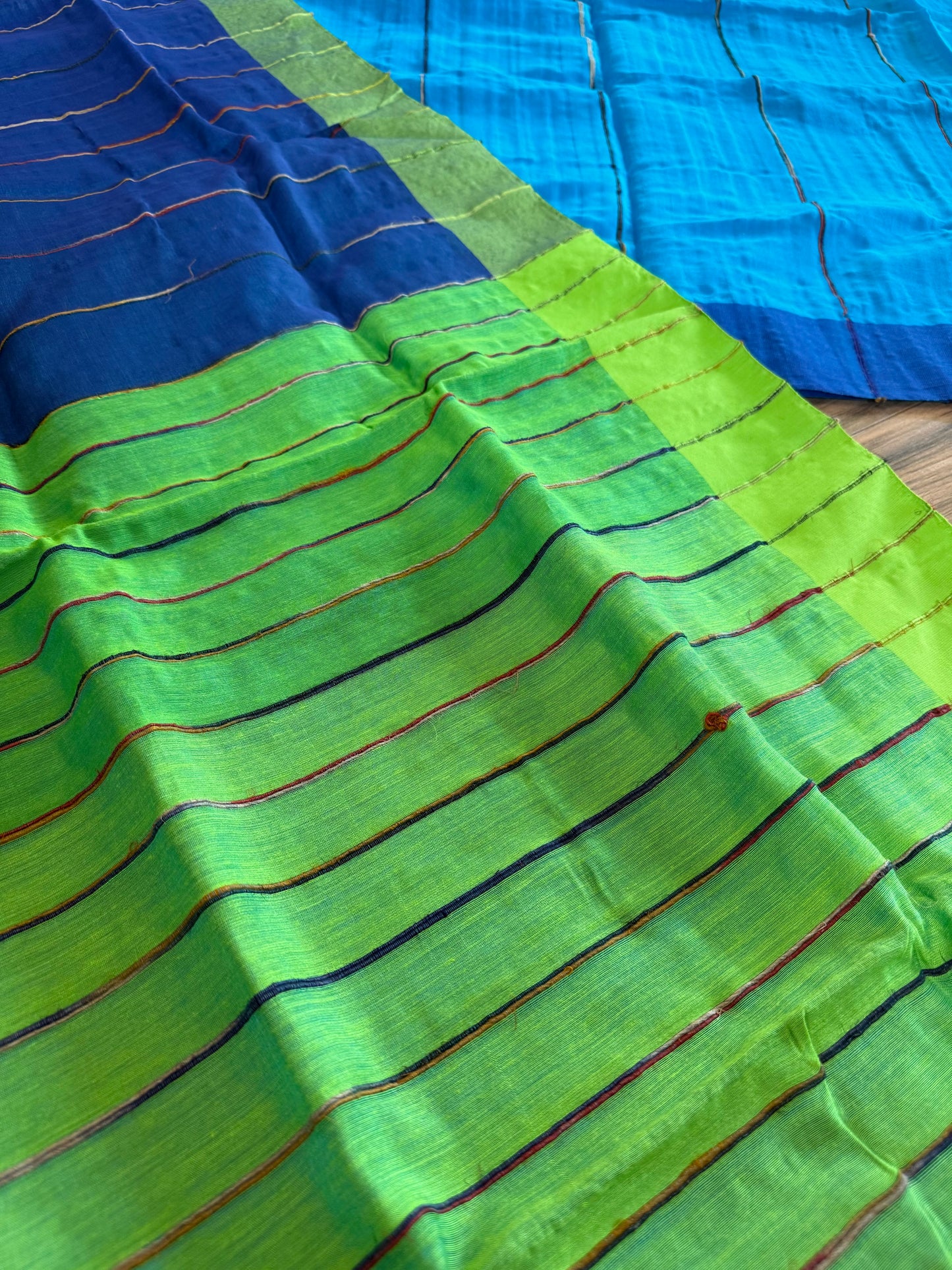 Tangail Cotton Khesh Saree, Made in Bangladesh, Ganga/Jamuna Border, Hand Woven, Pure Cotton,Comfortable summer saree,Other Colors available