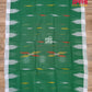 Green Monipuri Cotton Saree with White Woven Border