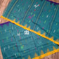 Sea Green Monipuri Saree with Dual Temple Border