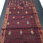 Elegant Deep Maroon Dhakai Jamdani Saree - Handloom Classic