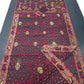 Elegant Deep Maroon Dhakai Jamdani Saree - Handloom Classic