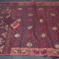 Elegant Deep Maroon Dhakai Jamdani Saree - Handloom Classic