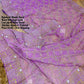 Original Moslin Hand Karchupi work Saree, Lavender Dream