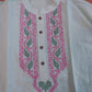 Original Dhakai Jamdani Men/Kid Punjabi, Pure Cotton, Mint Green Color, Loose Fit, Handwoven, Comfortable, Elegant, Made in Dhaka,Bangladesh