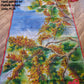 Butea Bloom Nokshi Saree – Handpainted Halfsilk