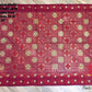 Original Moslin Hand Embroidery work Saree, Maroon