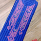 Original Dhakai Jamdani Punjabi – Handwoven Pure Cotton, Royal Blue
