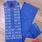 Original Dhakai Jamdani Punjabi – Handwoven Pure Cotton, Royal Blue