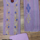Original Dhakai Jamdani Women Dress, Cotton, Size 42, Lavender / Multi work, Handwoven, Soft, Comfortable Summer Wear, Kamij, Pant,Dupatta