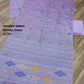 Original Dhakai Jamdani Women Dress, Cotton, Size 42, Lavender / Multi work, Handwoven, Soft, Comfortable Summer Wear, Kamij, Pant,Dupatta