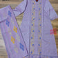 Original Dhakai Jamdani Women Dress, Cotton, Size 42, Lavender / Multi work, Handwoven, Soft, Comfortable Summer Wear, Kamij, Pant,Dupatta