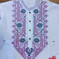 Original Dhakai Jamdani Men Punjabi - Handwoven Pure Cotton