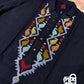 Original Dhakai Jamdani Men Punjabi, Black-Pure Cotton