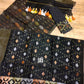 Black Dhakai Jamdani Saree with Zari