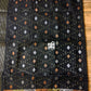 Black Dhakai Jamdani Saree with Zari