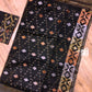 Black Dhakai Jamdani Saree with Zari
