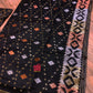 Black Dhakai Jamdani Saree with Zari