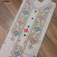 Original Dhakai Jamdani Men Punjabi, Pure Cotton-Beige Color
