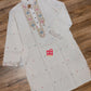 Original Dhakai Jamdani Men Punjabi, Pure Cotton-Beige Color
