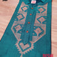 Original Dhakai Jamdani Punjabi – Handwoven Tosshor Silk, Sea Green