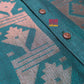 Original Dhakai Jamdani Punjabi – Handwoven Tosshor Silk, Sea Green