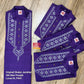Original Dhakai Jamdani Punjabi – Handwoven Tosshor Silk, Purple