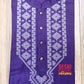 Original Dhakai Jamdani Punjabi – Handwoven Tosshor Silk, Purple