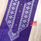 Original Dhakai Jamdani Punjabi – Handwoven Tosshor Silk, Purple