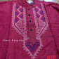 Dhakai Jamdani Tosshor Silk Punjabi, Slim Fit, Comfortable, Elegant and Classy, Handmade from Scratch in Bangladesh