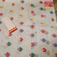 Elegant Pure Cotton Off White Dhakai Jamdani Saree - Hibiscus Theme