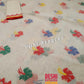 Elegant Pure Cotton Off White Dhakai Jamdani Saree - Hibiscus Theme