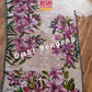 Handpainted Jamdani, Original Dhakai Saree | Pink Lily Theme