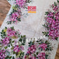 Handpainted Jamdani, Original Dhakai Saree | Madhobi (honeysuckle) Theme