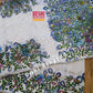 Handpainted Jamdani, Original Dhakai Saree | Blue Oporajita (Pea Flower) Theme