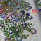 Handpainted Jamdani, Original Dhakai Saree | Blue Oporajita (Pea Flower) Theme
