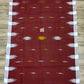 Sylheti Monipuri Handwoven Saree – Maroon & White Border