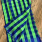 Tangail Silk Saree green and blue check