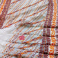 Original Moslin Hand Embroidery work Saree, Off white