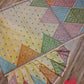 Bangalore Silk Kutch Work Saree- Butter Cream Color