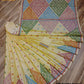 Bangalore Silk Kutch Work Saree- Butter Cream Color