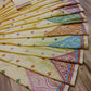 Bangalore Silk Kutch Work Saree- Butter Cream Color