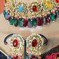 Multicolor Kundan Choker Set – Bridal Necklace Set