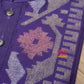 Original Dhakai Jamdani Punjabi – Handwoven Tosshor Silk, Purple